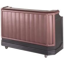 Cambro Standard Style Medium Size Portable CamBars Economy Soda System, Granite Gray with Black, 67 1/2 x 28 1/2 x 47 1/2 inch.