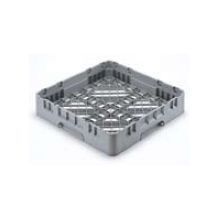 Cambro Camrack Soft Gray Full Size Base Rack With Closed Sides, 19 3/4 X 19 3/4 X 4 Inch -- 40 Per Case