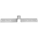 Cambro Silver Wall Fastener Only, 17 x 1 7/8 x 1 9/16 inch -- 4 per case.