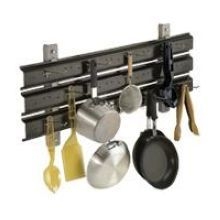 Cambro Black Long Shelf Extender Only, 36 x 2 x 15 1/2 inch.