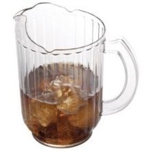 Cambro Camwear Clear Polycarbonate Pitcher, 60 Ounce Capacity -- 6 per case.