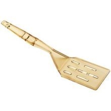 Cambro High Heat Camtensils Perforated Slotted Turner, Black, 14 inch -- 12 per case.