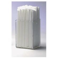Dispense-rite Clear Acrylic Modular Straw Holder, 6 X 4 X 4 Inch -- 3 Per Case