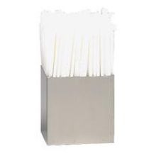 Dispense-rite Stainless Straw Holder Only, 5 X 4 1/8 X 5 Inch -- 3 Per Case