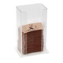 Dispense-rite Clear Acrylic Countertop Coffee Sleeve Dispenser, 10 X 6 1/2 X 4 1/2 Inch -- 3 Per Case