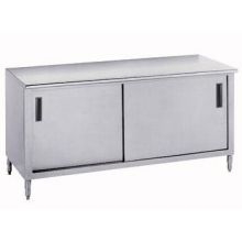 Advance Tabco Flat Top Stainless Steel Enclosed Base Table, 36 x 108 inch.