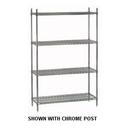 Standard Epoxy Chrome Wire Shelf, 14 x 48 inch.
