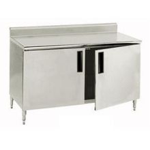 Advance Tabco Stainless Steel 5 inch Splash Enclosed Base Table, 36 x 108 inch.