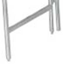 Advance Tabco Stainless Steel Welded Leg Assembly with Stainless Steel Feet Only.