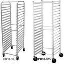 Aluminum, 18 Pan Rack - Knock Down, Side Load inch.