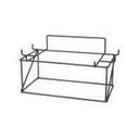 Grindmaster Powder Coated Steel Black 3 Pot Riser, Cube Dimension - 7 x 18 3/4 x 11 1/4 inch.