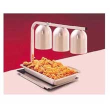 Nemco Food Equipment Freestanding Infrared Three Bulb Warmer, 14 x 29.25 x 26.75 inch.