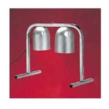 Nemco Food Equipment Freestanding Infrared Portable Counter Unit Two Bulb Warmer, 22 x 14 x 18.625 inch.