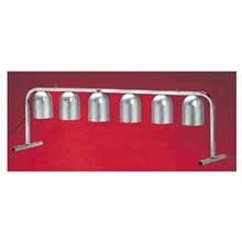 Nemco Food Equipment Freestanding Infrared Portable Counter Unit Six Bulb Warmer, 60 x 14 x 18.625 inch.