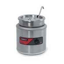Nemco Food Equipment Round Countertop Cooker Warmer, 7 Quart.
