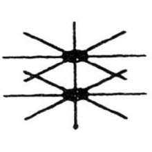 Nemco Food Equipment Heavy Gauge Wire Two Tier Rack System Only.