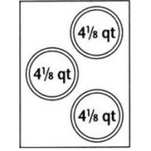 Nemco Food Equipment Three Hole Adapter Plate Only - for Three 4 Quart Inset.