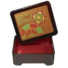 GET Enterprises inc Fuji Japanese Series Acrylonitrile Butadlene Styrene Don Jyu Box, 3 inch Deep -- 12 per case.