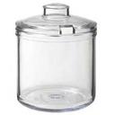 GET Enterprises inc Styrene Acrylonitrile Clear Cover Only, 8 Ounce -- 24 per case.