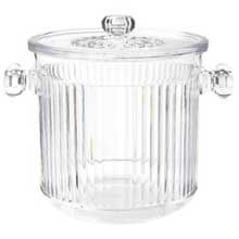 Get Enterprises Inc Polycarbonate Clear Lid Only, For Ice Bucket -- 12 Per Case