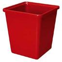 GET Enterprises inc Melamine Square Salad Crock, 3 Quart -- 6 per case