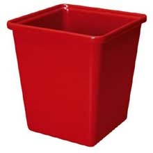 GET Enterprises inc Melamine Square Salad Crock, 3 Quart -- 6 per case