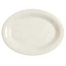 Get Enterprises Inc Santa Fe Centennial Series Ironstone Melamine Oval Platter, 9.75 X 7.25 Inch -- 24 Per Case
