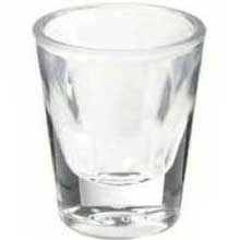 GET Enterprises inc Styrene Acrylonitrile Clear Shot Glass, 2.75 inch Tall -- 24 per case.
