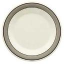 GET Enterprises inc Diamond Cambridge Melamine Round Wide Rim Plate, 9 inch -- 24 per case.