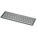 Server Countertop/Drop-In Stainless Steel Drip Tray Only - Cutout Size 22 3/16 x 5 7/8 inch.