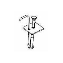 Server Stainless Steel Condiment Pump Only Fits 67590 SS1L Lockable Single Stand.