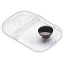 Server Plastic Hinged Lid Only, 7 x 4.5 x 5 inch.