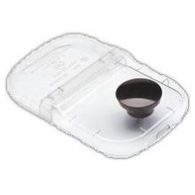 Server Plastic Hinged Lid Only, 7 x 4.5 x 5 inch.