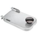 Server Stainless Steel Hinged Lid Only, 1.65 x 4.9 x 7.8 inch.