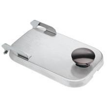 Server Stainless Steel Hinged Lid Only, 1.65 X 4.9 X 7.8 Inch