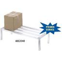 Channel Manufacturing Aluminum Channel Style Dunnage Rack, 12 x 36 x 20 inch.