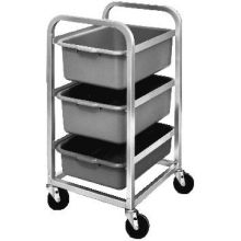 Channel Manufacturing Aluminum Bus Box Cart, 41 x 21 1/2 x 18 inch.