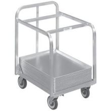 Channel Manufacturing Aluminum Bun Pan Dolly / Truck, 33 1/2 x 20 1/2 x 27 1/2 inch.