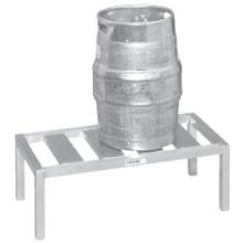 Channel Manufacturing Aluminum Keg Dunnage Rack, 12 x 48 x 18 inch.