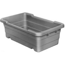 Channel Manufacturing Plastic Gray Lug, 15 3/4 x 8 1/2 x 23 3/4 inch.