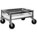 Channel Manufacturing Aluminum Poultry Crate Dolly, 13 x 23 inch.