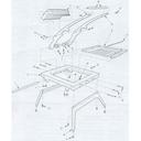 Lincoln Old Style Rubber Foot Only.