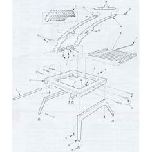 Lincoln Pusher Head Pivot Rod Only.