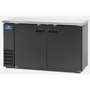 Arctic Air Solid Back Bar Refrigerator with Three Door, 72 inch.