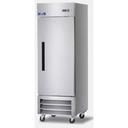 Arctic Air One Door Stainless Steel Exterior Reach-In Refrigerator, 26.75 x 32.75 x 82.75 inch.