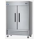 Arctic Air Two Door Stainless Steel Exterior Reach-In Refrigerator, 54.0 x 32.75 x 82.75 inch.