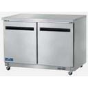 Arctic Air Double Door Under-Counter Refrigerator, 48.25 x 30.0 x 35.625 inch.