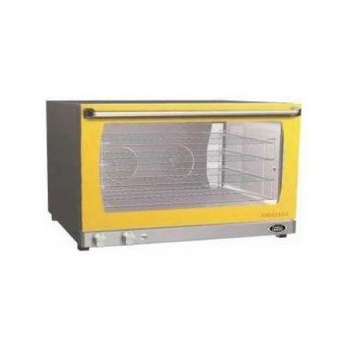 Cadco Line Chef Manual Control Countertop Convection Oven - 4 Full Size Sheet Pan Capacity, 31 1/2 x 20 x 32 inch.