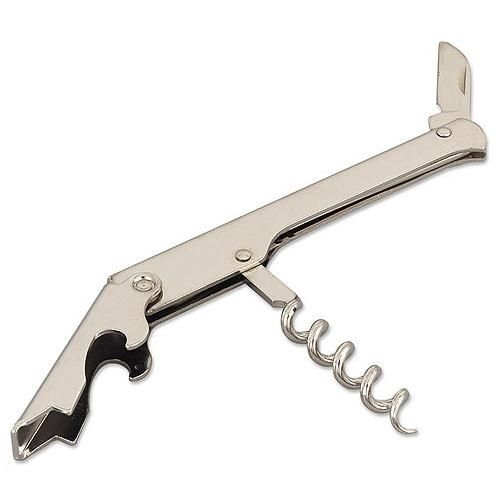 Alegacy Professional Waiters Corkscrew and Cap Lifter, 4 3/8 inch.