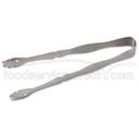 Alegacy Stainless Steel Scalloped Ice Tong with Claw, 7 1/4 inch Length.